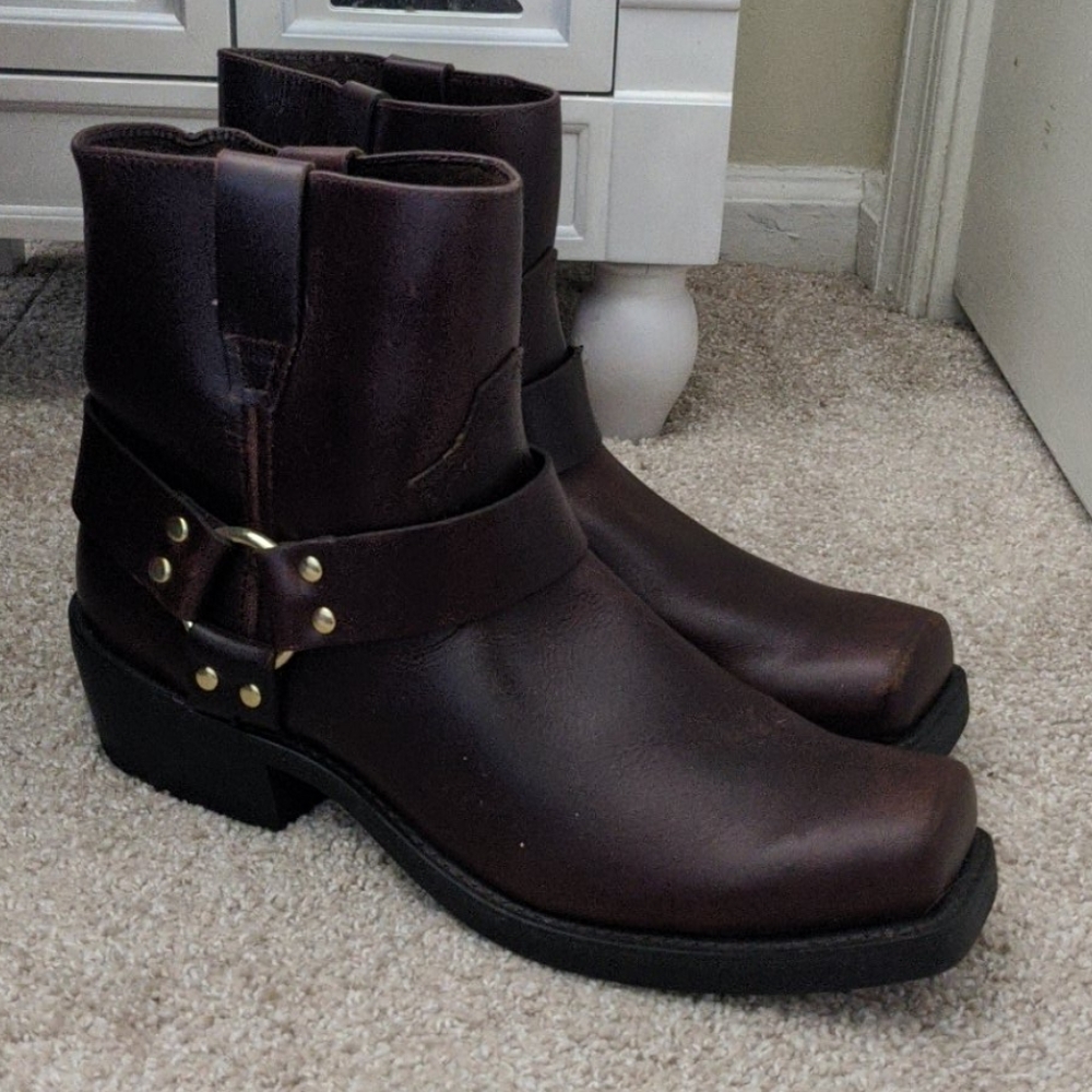 Durango Men's 7" Seahorse Harness Boots Brown 11